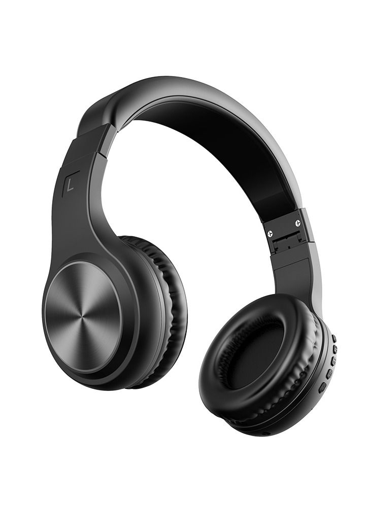 TECNO Pova 7  Dual SIM Stardust Pink 8GB 256GB 5G - Middle East Version & Riversong Audio L EA33 Wireless Headphones Black – Bluetooth 5.0, 10m Range, 2h Charging, 10h Playback, TF Card, FM Radio, Wired Headphones & 3.5mm Audio Cable, Stereo Sound Bundle - Image 3